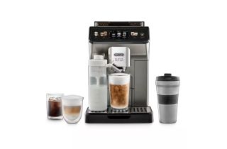 De'Longhi ECAM450.86.T Eletta Explore Bean to Cup Coffee Machine with Cold Brew Technology - Titanium