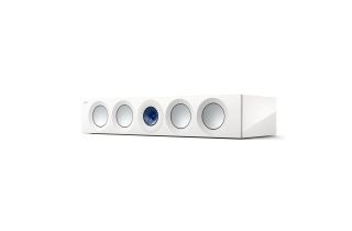 KEF Reference 4 Meta Centre Speaker - High Gloss White / Blue