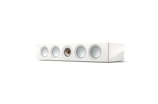 KEF Reference 4 Meta Centre Speaker - High Gloss White / Champagne
