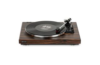 Rekkord F400 Advanced Fully Automatic Sub-Chassis Turntable - Macassar Wood Veneer