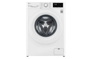 LG F4V309WNW Washing Machine In White