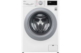 LG F4V310WSE Washing Machine In White