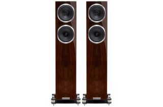 Fyne Audio F501SP Floorstanding Speakers - Piano Gloss Walnut
