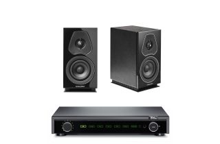 Fell Audio Fell Amp Integrated Amplifier with Sonus Faber Lumina I Bookshelf Speakers