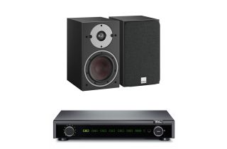 Fell Audio Fell Amp Integrated Amplifier with Dali Oberon 1 Bookshelf Speakers