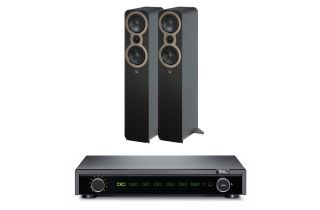 Fell Audio Fell Amp Integrated Amplifier with Q Acoustics 3050c Floorstanding Speakers