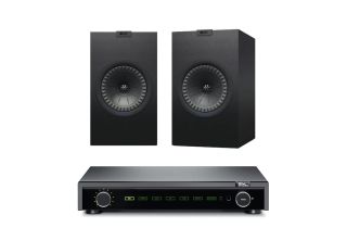 Fell Audio Fell Amp Integrated Amplifier with KEF Q350 Bookshelf Speakers