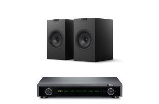 Fell Audio Fell Amp Integrated Amplifier with KEF Q3 META Bookshelf Speakers