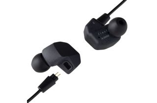 Final A3000 Single Driver IEM Earphones With Detachable Cable - Black