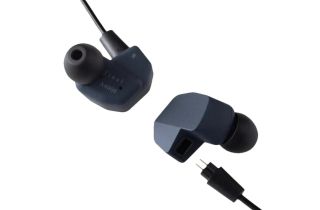Final A4000 Single Driver IEM Earphones With Detachable Cable - Dark Blue