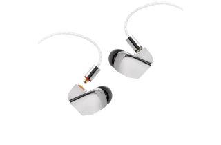 Final A8000 Single Driver IEM Earphones with Detachable Cable - Silver