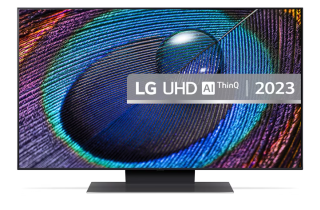 LG 43UR91006 43" Ultra High Definition television with powerful a5 AI gen6 processor