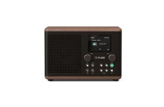Pure Classic H4 Digital Radio - Coffee Black/Walnut
