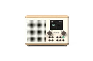 Pure Classic H4 Digital Radio - White/Oak