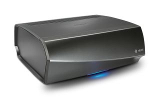 Nearly New - Denon HEOS AMP 2 Ch. 100W Amplifier with HEOS Built-in - Silver