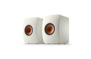KEF LS50 Meta Bookshelf Speakers - Mineral White