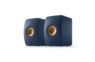 KEF LS50 Meta Bookshelf Speakers - Royal Blue