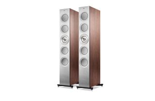 Manufacturer Refurbished - KEF Reference 5 Floorstanding Speakers - American Walnut