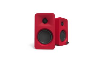 Kanto Ora Reference Desktop Speakers - Matte Red