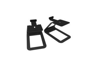 Kanto SE4 Elevated Desktop Speaker Stands - Black
