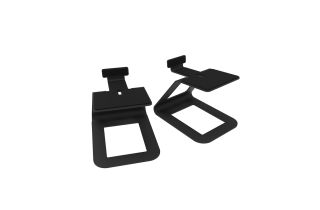 Kanto SE6 Elevated Desktop Speaker Stands - Black