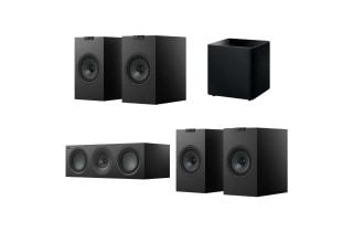 KEF Q3 Meta AV 5.1 Speaker Package - Satin Black