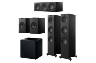 KEF Q11 Meta AV 5.1 Speaker Package - Satin Black