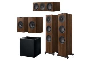 KEF Q11 Meta AV 5.1 Speaker Package - Walnut
