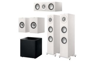 KEF Q11 Meta AV 5.1 Speaker Package - Satin White