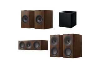 KEF Q Concerto AV 5.1 Speaker Package - Walnut