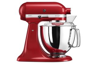 KitchenAid 5KSM175PSBER Artisan 4.8L Stand Mixer with Extra Accessories - Empire Red