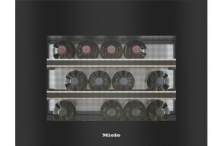 Miele KWT 7112 iG Built In Wine Chiller In Obsidian Black