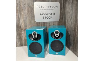 Nearly New - Linn Majik 109 Bookshelf Speakers - RAL 5021 Water Blue