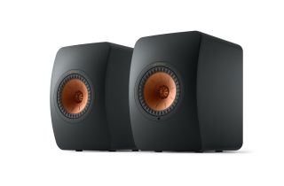 KEF LS50 Wireless II Bookshelf Speakers - Carbon Black