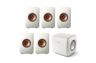 KEF LS50 Meta AV Pack - Mineral White