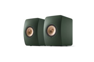 KEF LS50 Wireless II Bookshelf Speakers - Moss Green