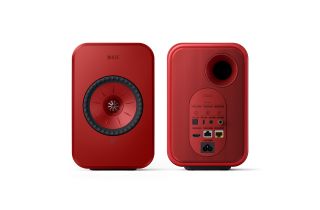 KEF LSX II Wireless Hi-Fi Speakers - Lava Red