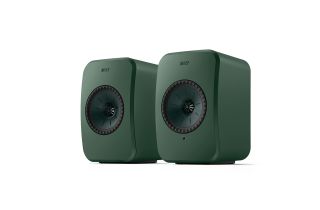 KEF LSX II LT Wireless Bookshelf Speakers - Sage Green