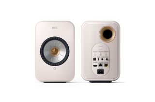 KEF LSX II Wireless Hi-Fi Speakers - Mineral White