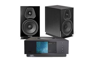 Naim Atom HDMI with Sonus Faber Lumina II Bookshelf Speakers