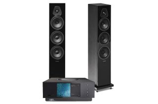 Naim Atom HDMI with Sonus Faber Lumina III Floorstanding Speakers