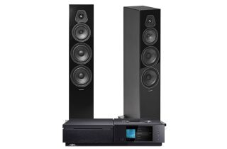 Naim Uniti Star All-In-One Player with Sonus Faber Lumina V Floorstanding Speakers