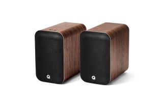 Manufacturer Refurbished - Q Acoustics M20 Bookshelf Speakers - Walnut