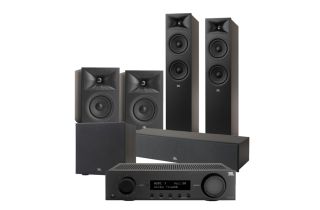 JBL MA310 5.1 4K AV Receiver with JBL Stage 260 5.1 AV Pack