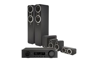JBL MA510 5.1 4K AV Receiver with Q Acoustics 3050i Cinema Pack