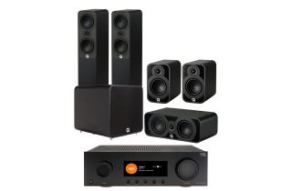 JBL MA7100HP 7.1 8K AV Receiver with Q Acoustics Q 5040 5.1 Home Cinema Pack