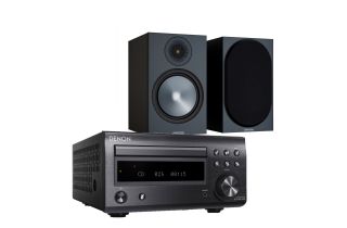 Denon D-M41DAB Hi-Fi System with Monitor Audio Bronze 100 Speakers (6th Gen)