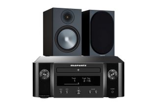 Marantz Melody X. M-CR612 Music System with Monitor Audio Bronze 100 Speakers (6th Gen)