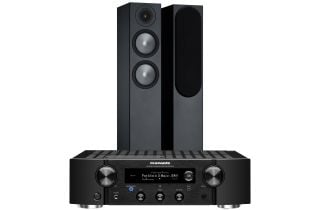Marantz PM7000N Integrated Stereo Amplifier with Monitor Audio Bronze 200 Speakers (6th Gen)