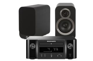 Marantz Melody X. M-CR612 Music System with Q Acoustics Q 3010i Bookshelf Speakers